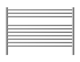 Jeeves Heated Towel Rail Classic K 1200 Straight 690 x 1200 x 118 - 0