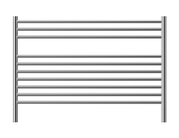 Jeeves Heated Towel Rail Classic K 1200 Straight 690 x 1200 x 118 - 0