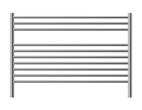 Jeeves Heated Towel Rail Classic K 1200 Straight 690 x 1200 x 118