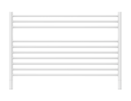 Buy white Jeeves Heated Towel Rail Classic K 1200 Straight 690 x 1200 x 118