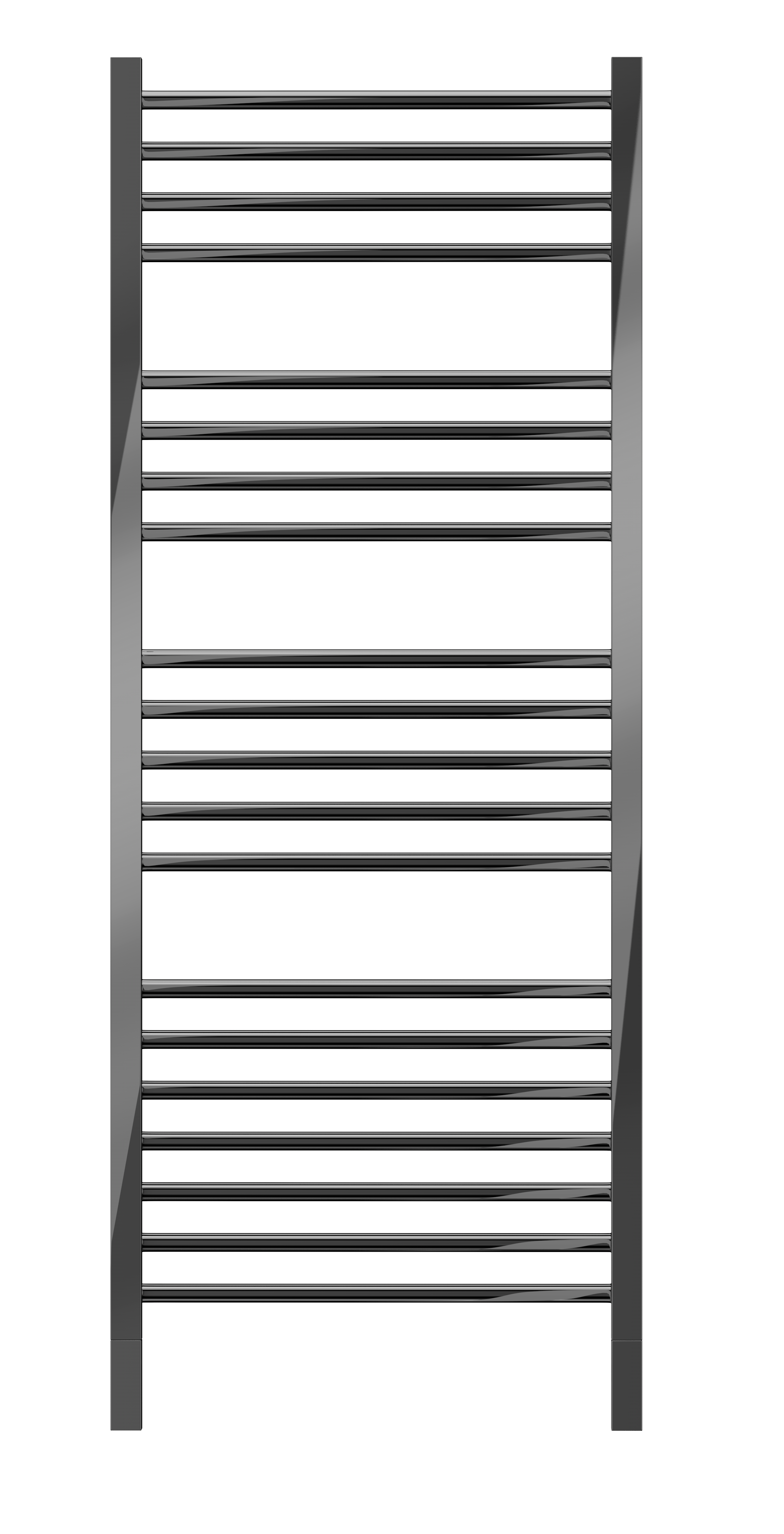 Jeeves Heated Towel Rail Quadro D 620 Straight 1340 x 620 x 118 - 0