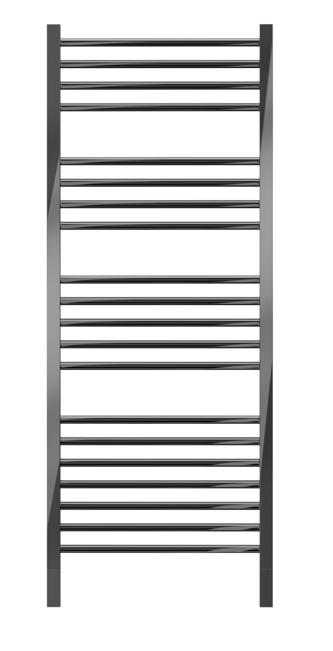 Jeeves Heated Towel Rail Quadro D 400 Straight 1340 x 400 x 118