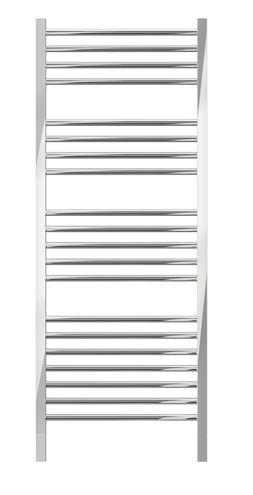 Buy mirror-polished Jeeves Heated Towel Rail Quadro D 520 Straight 1340 x 520 x 118