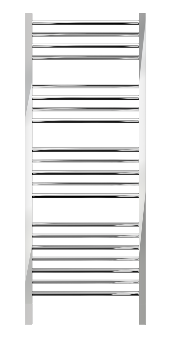 Jeeves Heated Towel Rail Quadro D 520 Straight 1340 x 520 x 118