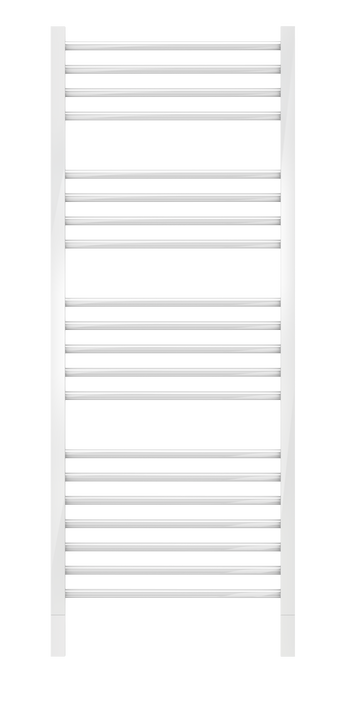 Buy white Jeeves Heated Towel Rail Quadro D 400 Straight 1340 x 400 x 118