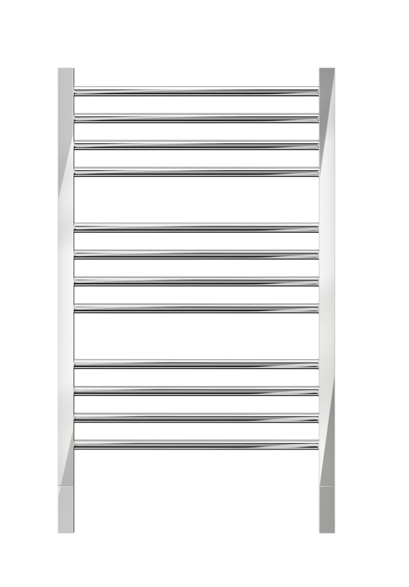Jeeves Heated Towel Rail Quadro P 520 Straight 870 x 520 x 118