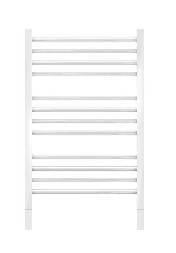 Jeeves Heated Towel Rail Quadro P 620 Straight 870 x 620 x 118