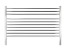 Jeeves Heated Towel Rail Quadro Q 400 Straight 690 x 400 x 118-3