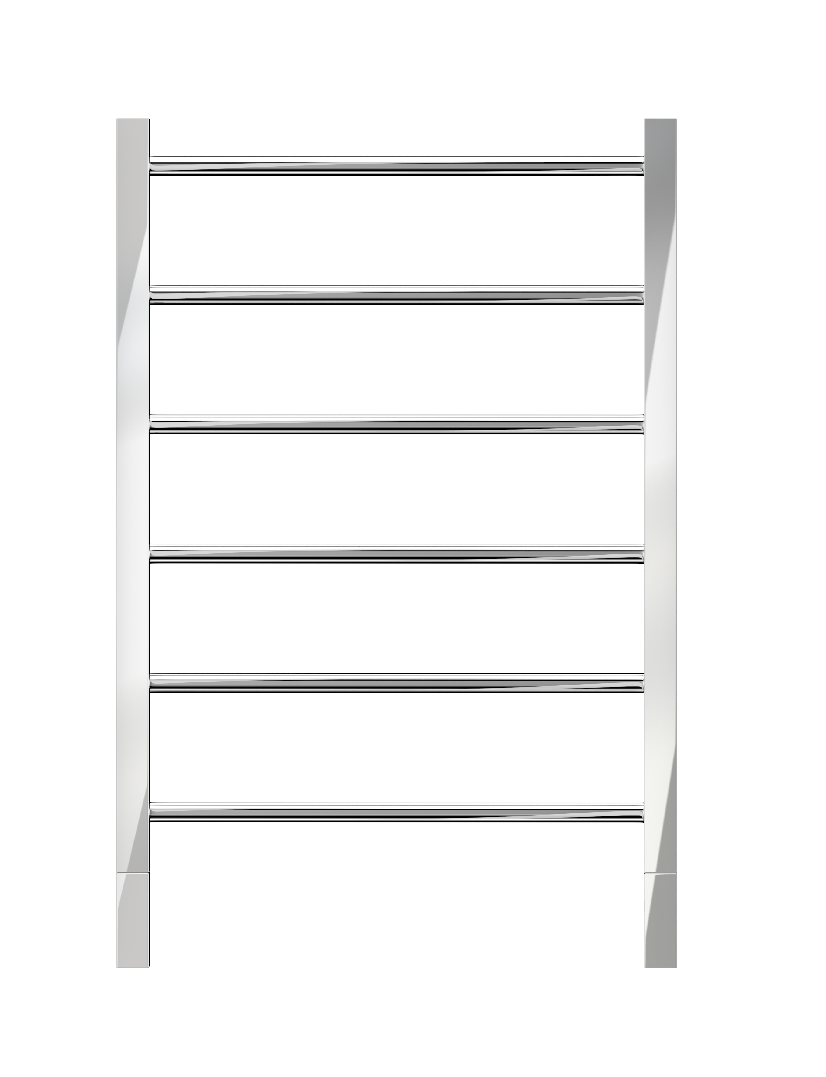 Buy mirror-polished Jeeves Heated Towel Rail Quadro Six 520 Straight 790 x 520 x 118