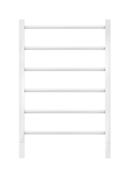 Buy white Jeeves Heated Towel Rail Quadro Six 520 Straight 790 x 520 x 118