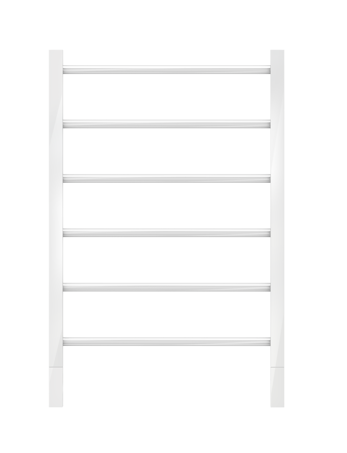 Jeeves Heated Towel Rail Quadro Six 520 Straight 790 x 520 x 118