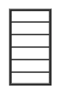 Jeeves Heated Towel Rail Spartan Boxx 520 Straight 935 x 520 x 118-2