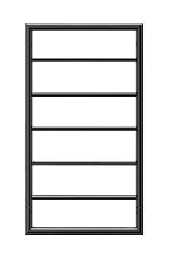 Jeeves Heated Towel Rail Spartan Boxx 520 Straight 935 x 520 x 118