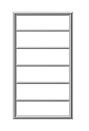 Jeeves Heated Towel Rail Spartan Boxx 520 Straight 935 x 520 x 118-1