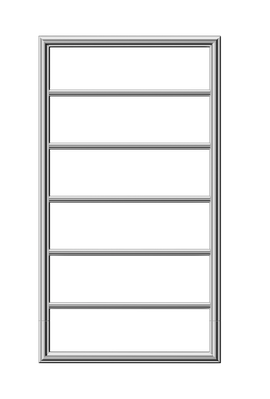 Jeeves Heated Towel Rail Spartan Boxx 520 Straight 935 x 520 x 118