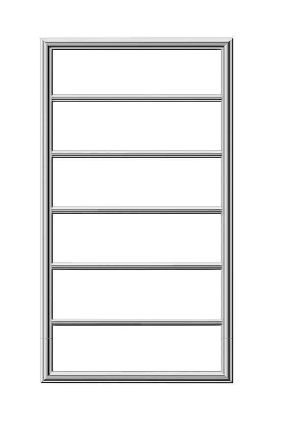Jeeves Heated Towel Rail Spartan Boxx 520 Straight 935 x 520 x 118