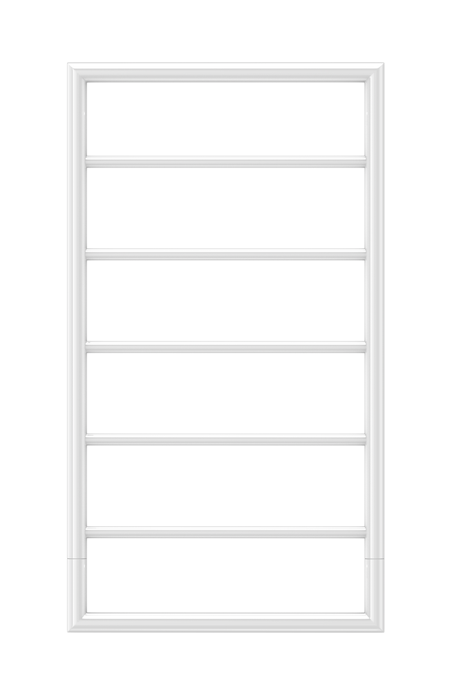 Jeeves Heated Towel Rail Spartan Boxx 520 Straight 935 x 520 x 118