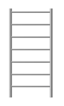 Jeeves Heated Towel Rail Spartan F 520 Straight 1065 x 520 x 118-1