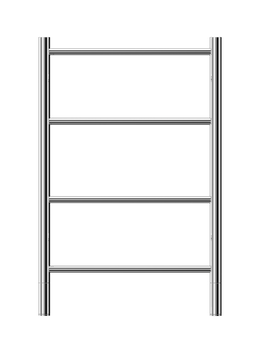Buy mirror-polished Jeeves Heated Towel Rail Spartan I 520 Straight 790 x 520 x 118