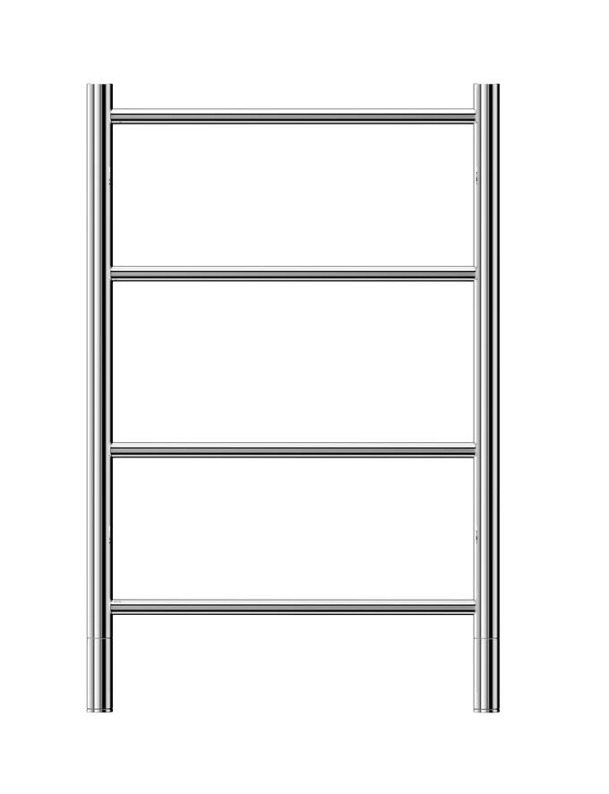 Jeeves Heated Towel Rail Spartan I 520 Straight 790 x 520 x 118