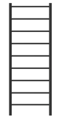 Jeeves Heated Towel Rail Spartan Nine 520 Straight 1365 x 520 x 118