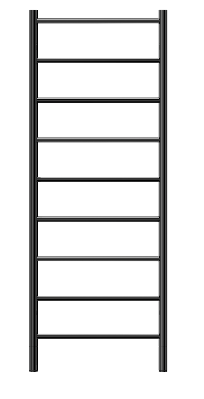 Jeeves Heated Towel Rail Spartan Nine 520 Straight 1365 x 520 x 118