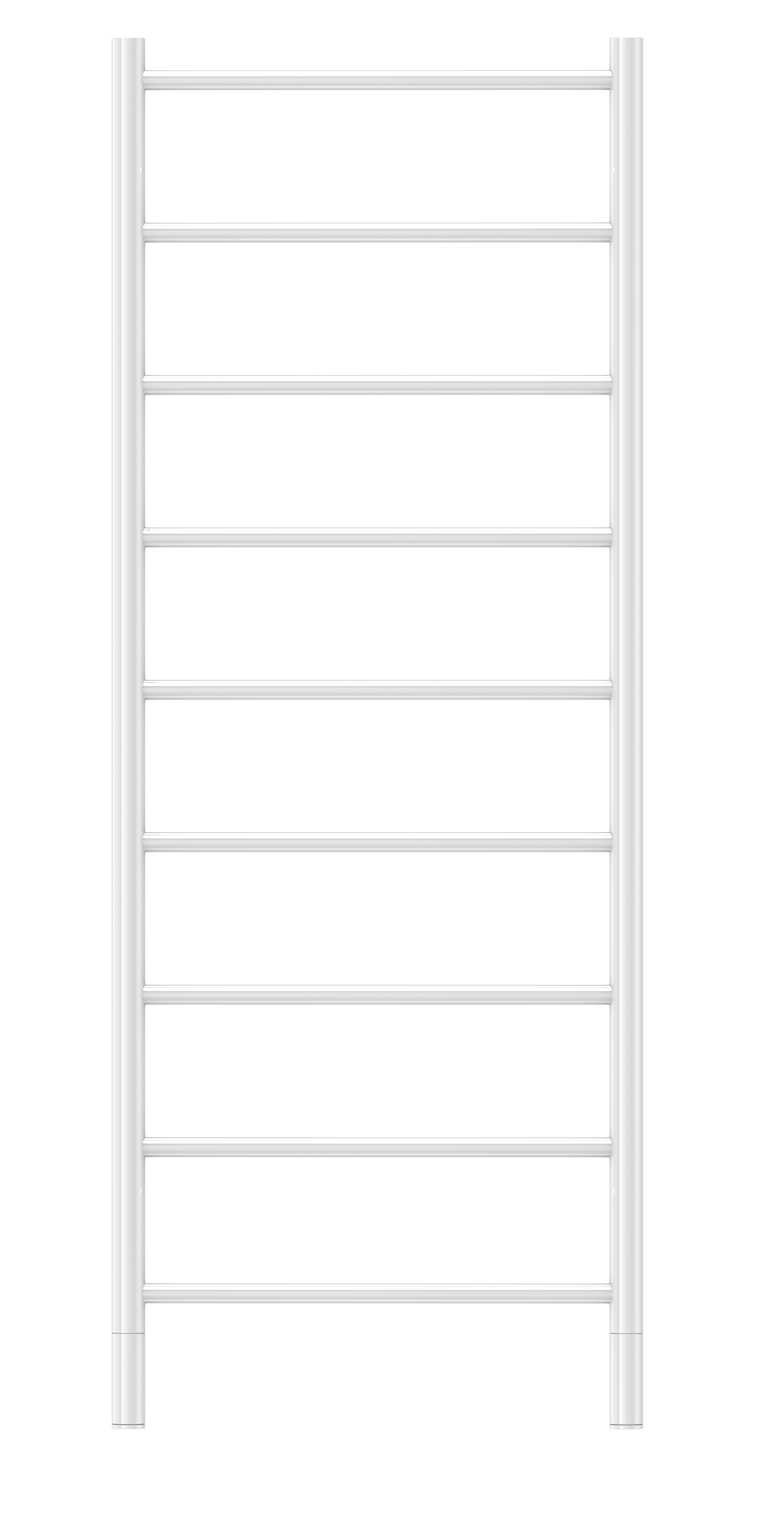 Buy white Jeeves Heated Towel Rail Spartan Nine 520 Straight 1365 x 520 x 118