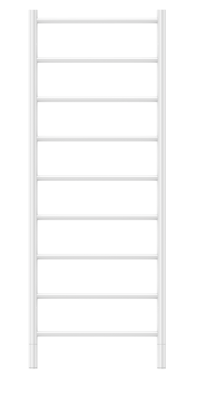 Jeeves Heated Towel Rail Spartan Nine 520 Straight 1365 x 520 x 118