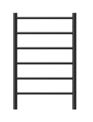 Jeeves Heated Towel Rail Spartan Six 520 Straight 790 x 520 x 118 - 0