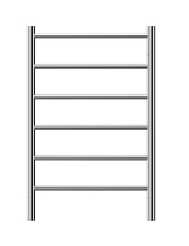 Buy mirror-polished Jeeves Heated Towel Rail Spartan Six 520 Straight 790 x 520 x 118