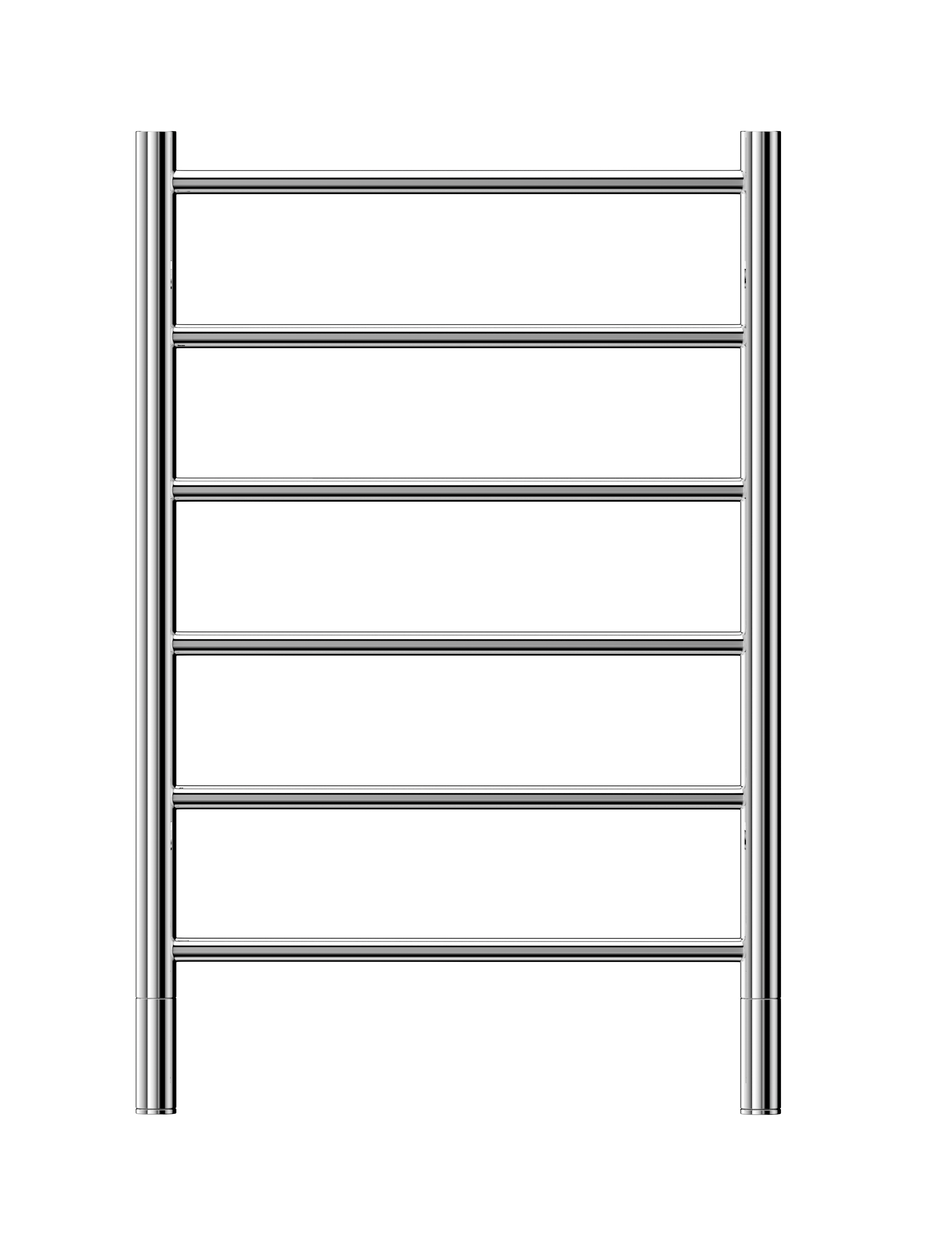 Buy mirror-polished Jeeves Heated Towel Rail Spartan Six 520 Straight 790 x 520 x 118