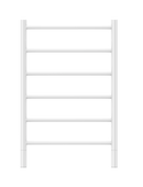 Jeeves Heated Towel Rail Spartan Six 520 Straight 790 x 520 x 118-4