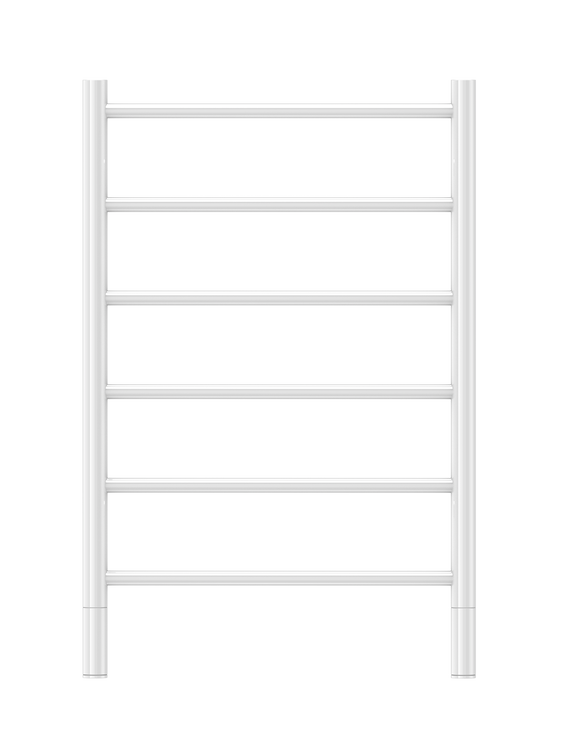 Jeeves Heated Towel Rail Spartan Six 520 Straight 790 x 520 x 118