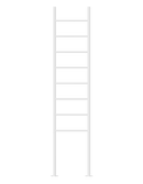 Jeeves Heated Towel Rail Tangent Alto 400 Straight 1800 x 400 x 118-4