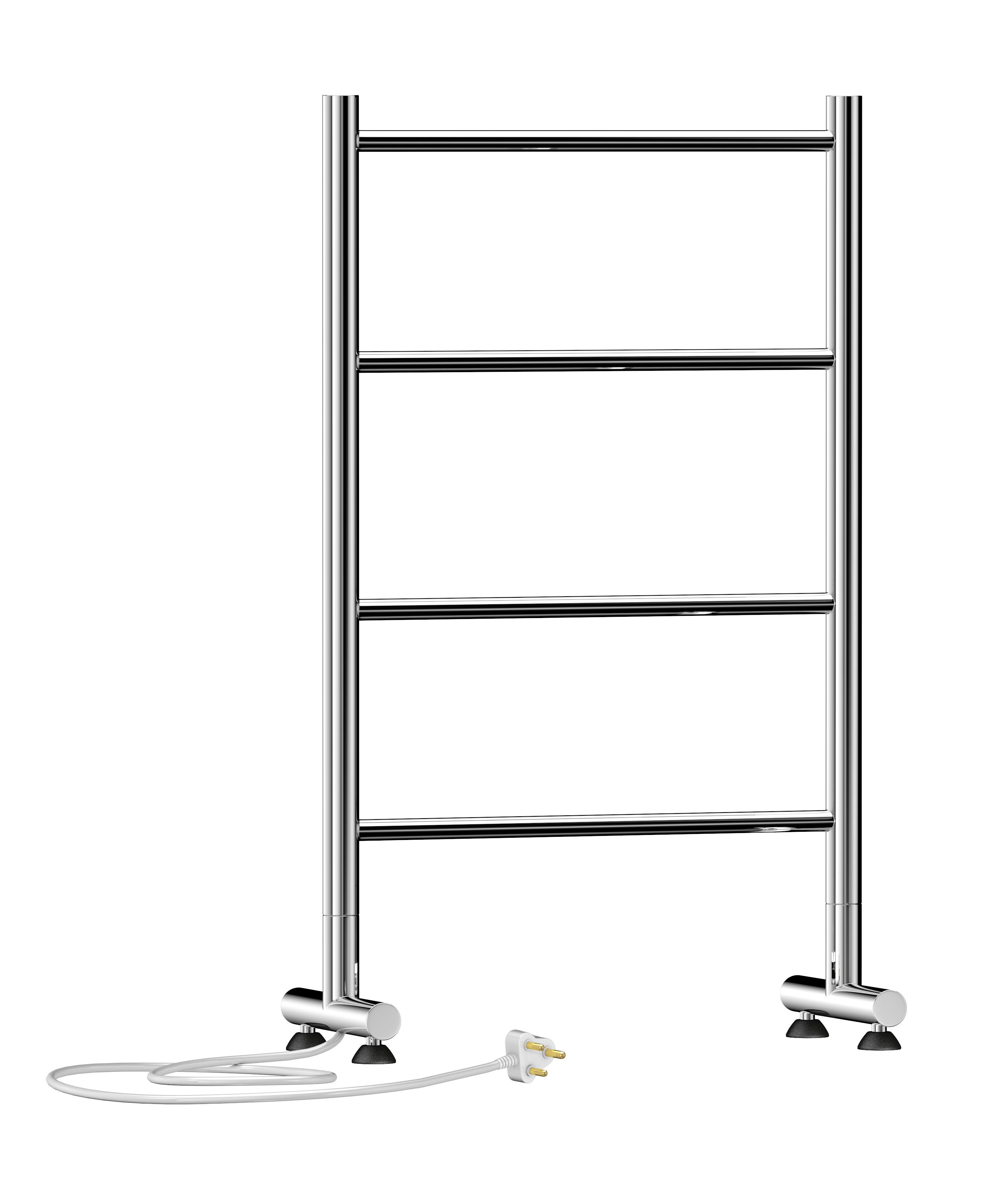 Buy mirror-polished Jeeves Heated Towel Rail Tangent I 520 Straight Dual 865 x 520 x 300