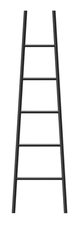 Jeeves Heated Towel Rail Tangent L 520 Straight 1890 x 520 x 182 - 0