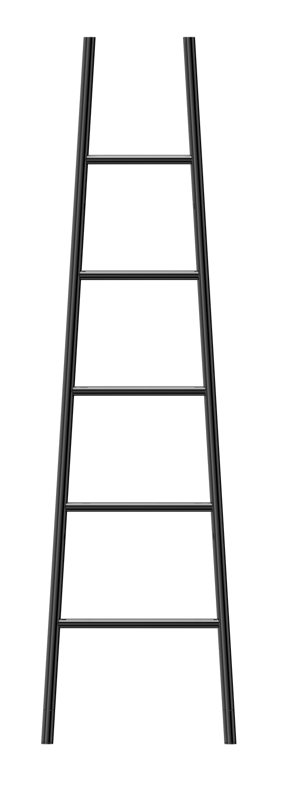 Jeeves Heated Towel Rail Tangent L 520 Straight 1890 x 520 x 182