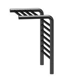 Jeeves Heated Towel Rail Tangent M 400 Straight 555 x 400 x 326-2