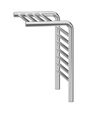 Jeeves Heated Towel Rail Tangent M 620 Straight 555 x 620 x 326-1