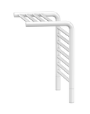 Jeeves Heated Towel Rail Tangent M 520 Straight 555 x 520 x 326-4