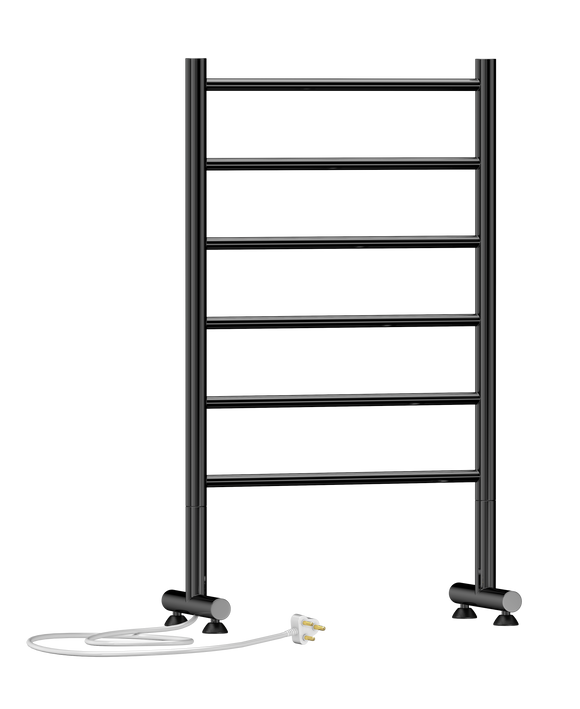 Jeeves Heated Towel Rail Tangent Six 520 Straight Dual 865 x 520 x 300