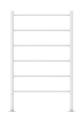 Buy white Jeeves Heated Towel Rail Tangent x 620 Straight Dual 1000 x 620 x 80