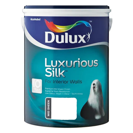 Dulux Luxurious Silk 5lt White