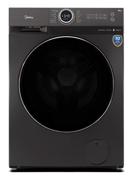 Midea 12kg Front Load Washing Machine Inverter Titanium