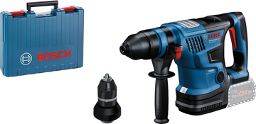 Bosch Cordless Rotary Hammers 4KG GBH 18V-34 CF Solo excl Battery & Charger - 0