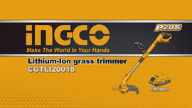 Ingco 20V Lithium-Ion Grass Trimmer CGTLI20018 - 0