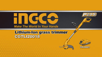 Ingco 20v Lithium-Ion Line Trimmer CGTLI20018 - 0