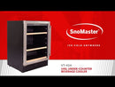 SnoMaster Beverage Cooler 145L Under-Counter VT-41H-2
