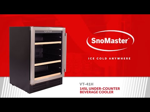 SnoMaster Beverage Cooler 145L Under-Counter VT-41H - 0