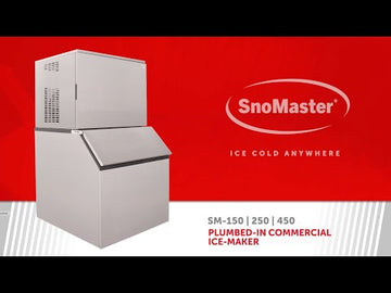 SnoMaster Ice-Maker 250Kg-24Hr Commercial Square Block Type SM-250 - 0